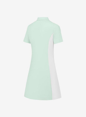 Skechers/斯凯奇正品夏季款女士印花透气针织连衣裙P225W146-01XB