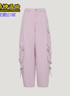 Adidas/阿迪达斯正品新款女士经典宽松经典时尚牛仔长裤KU9536