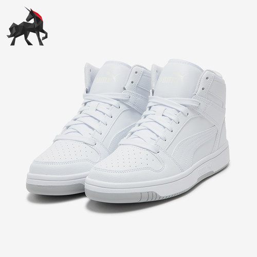 彪马男女中帮耐磨简约板鞋