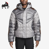 款 冬季 男士 拼接时尚 029 Nike 休闲保暖宽松棉服FB7423 耐克正品