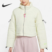 休闲运动棉服 女子立领梭织防风保暖短款 DH1367 耐克正品 Nike