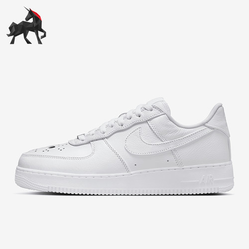 Nike/耐克正品 Force 1 Low 男女系带经典运动防滑板鞋IB4025-100