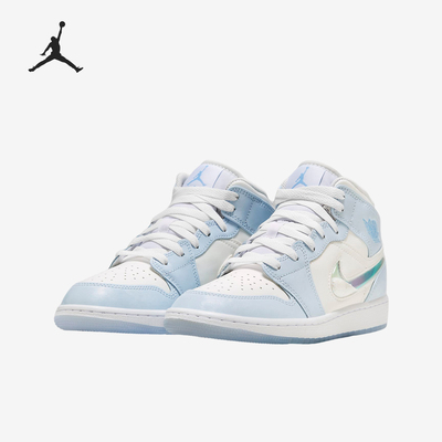 Nike/耐克正品Air Jordan 1 Mid SE GS女子大童休闲鞋FQ9117