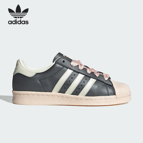 Adidas/阿迪达斯正品三叶草女士舒适薄底低帮休闲板鞋ID1423