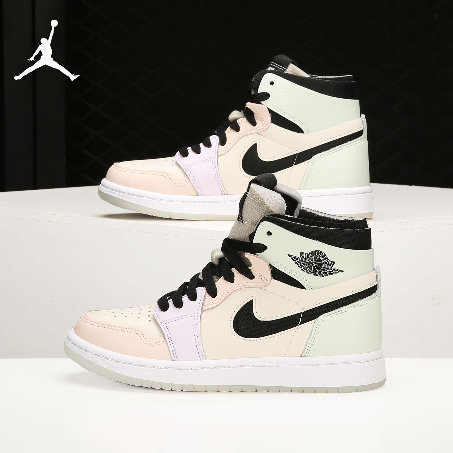 Nike/耐克正品 AIR JORDAN 1 男女泡棉经典运动篮球鞋CT0979-101 运动鞋new 篮球鞋 原图主图