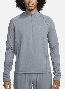 Nike/耐克正品男士反光设计运动经典插肩长袖T恤FB8564-084