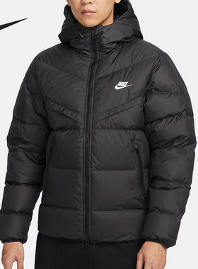 Nike/耐克官方正品冬季新款男子运动保暖连帽羽绒服FB8178-010