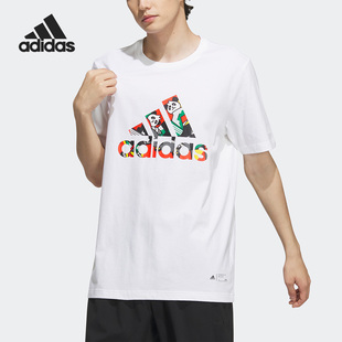 TEE Adidas 阿迪达斯正品 CHINA IP3966 运动男子印花短袖