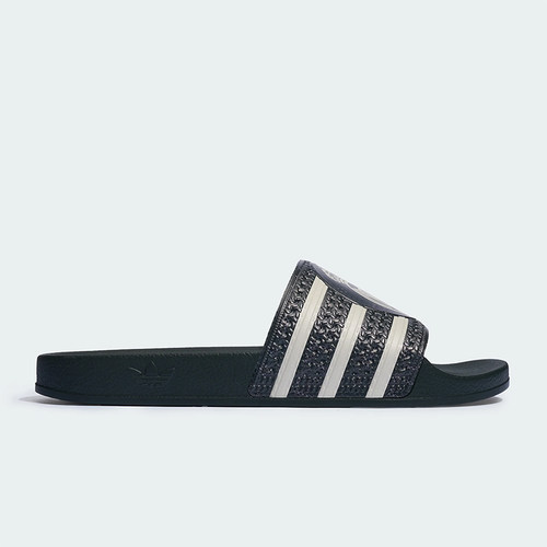 Adidas/阿迪达斯正品男女同款足球俱乐部经典休闲文化拖鞋KH7155