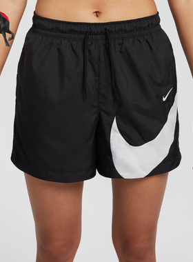Nike/耐克正品2025夏季款女士梭织运动经典训练短裤HM8980-010