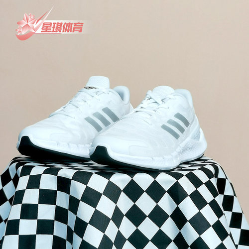 阿迪达斯男女舒适运动跑步鞋