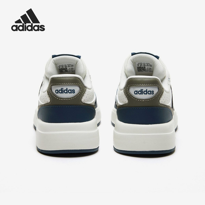 Adidas/阿迪达斯官方正品新款男白蓝色校园美式小白鞋板鞋KI1501