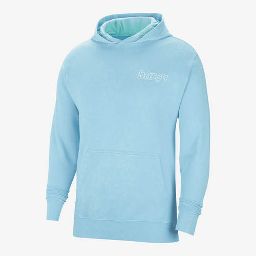 Nike/耐克正品巴萨 FRENCH TERRY夏新款男子套头连帽衫DC7277-425