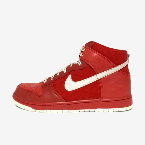 Nike耐克正品Supreme x Dunk男子防滑系带圆头中帮板鞋321762-601