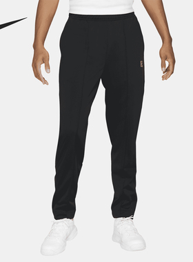 Nike/耐克正品2025 Court 男士网球比赛针织运动裤DC0621-010