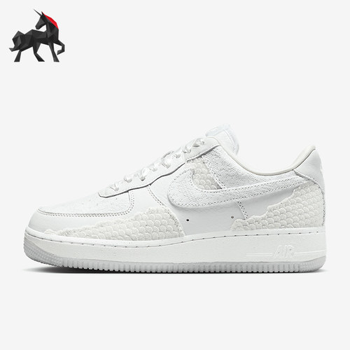 Nike/耐克正品Air Force 1 AF1女士厚底经典透气板鞋HV6011-111