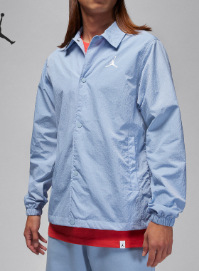 Nike/耐克正品Jordan Essentials男士拒水教练夹克FN4542-436