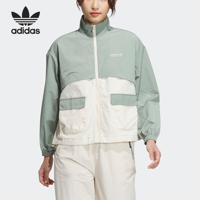 阿迪达斯三叶草女子休闲运动外套