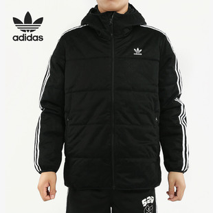 冬季 男子连帽保暖休闲运动棉服 阿迪达斯官方正品 Adidas ED5830