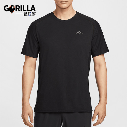 Nike/耐克正品夏季新款男士经典宽松透气跑步短袖T恤HJ3581-010