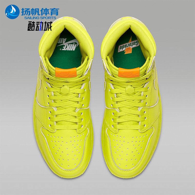 Nike/耐克正品JORDAN男士运动高帮耐磨实战篮球鞋AJ5997-345