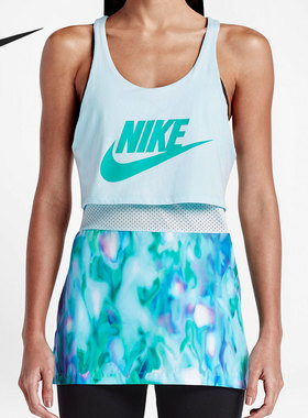 Nike/耐克正品夏季新款运动健身跑步女子无袖背心 840640-411
