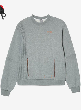 Puma/彪马正品春秋男士保暖圆领套头经典休闲运动卫衣532207-02