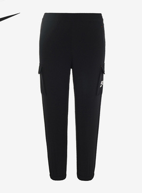 Nike/耐克正品秋季新款小童运动休闲透气束脚长裤FB2397-010