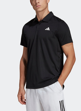 Adidas/阿迪达斯正品夏季男子网球运动短袖POLO衫HS3236