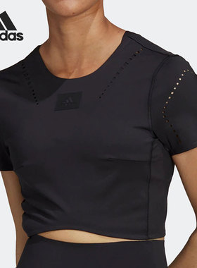 Adidas/阿迪达斯正品W BOA TOP 运动女子健身短袖T恤HD8951