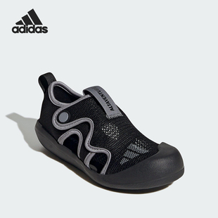 3大童魔术贴经典 Adidas 阿迪达斯正品 ALTAVENTURE JP5747 包头凉鞋