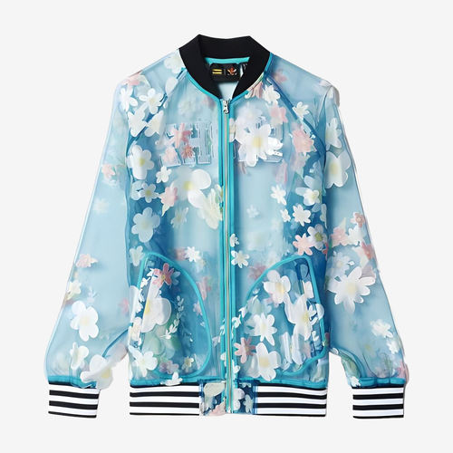 Adidas阿迪达斯正品Pharrell Williams女花朵图案防晒服AO3159