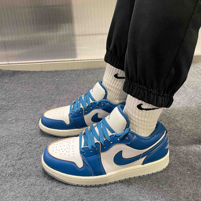 Nike/耐克官方正品Jordan男子复古低帮耐磨运动篮球鞋FN5214-141