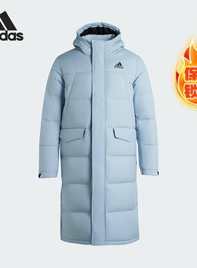 Adidas/阿迪达斯正品V L DOWN PARKA男士保暖羽绒服KF6747