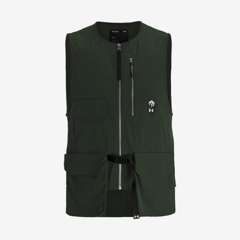 UA/安德玛正品新款男士复古时尚户外潮流运动休闲马甲1387983-310