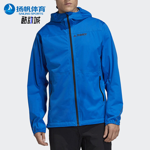 Adidas/阿迪达斯正品春秋男士运动复古潮流连帽夹克外套GD0804
