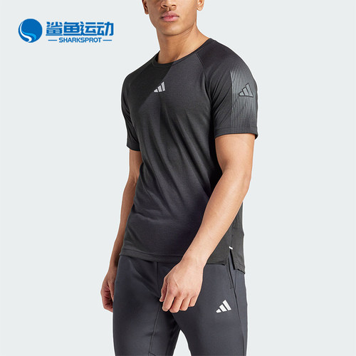 阿迪达斯男子运动T恤IN5576