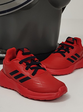 Adidas/阿迪达斯正品RapidaRun Spider-Man EL I婴童跑步鞋G27556