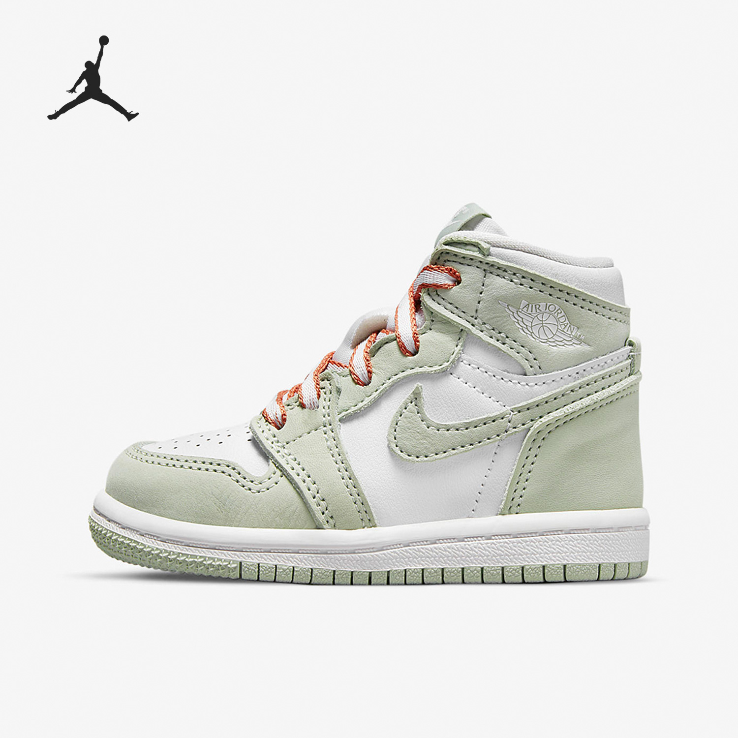 Nike/耐克正品Air Jordan 1 Mid AJ1婴童休闲鞋CU0450-002
