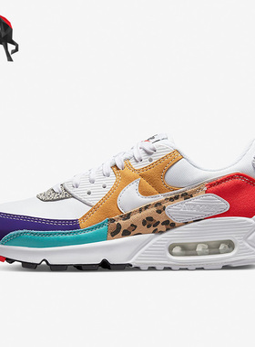 Nike/耐克正品AIR MAX 90 SE春季女子拼色休闲缓震跑鞋DH5075-100
