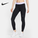 Nike 017 CZ9780 耐克正品 2025女士耐穿中腰紧身运动网眼透气长裤