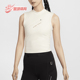 耐克正品 无袖 新款 Nike 女士经典 百搭透气吸汗修身 T恤FV6385 110