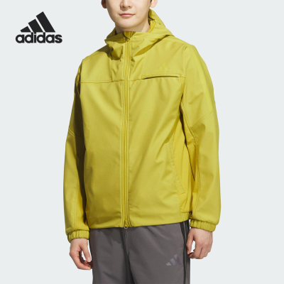Adidas/阿迪达斯正品2025男士时尚连帽户外运动外套KG5181