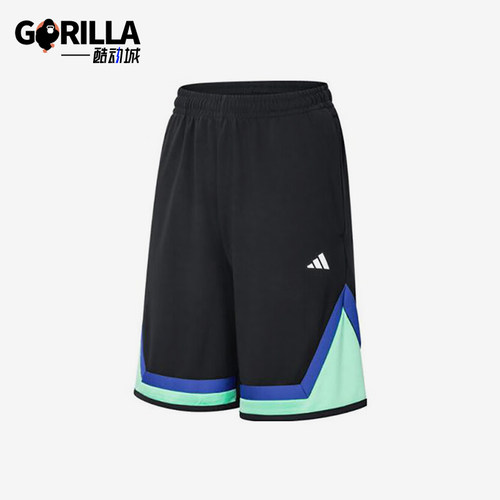 Adidas/阿迪达斯正品2025夏季款男士针织经典篮球透气短裤JN4717