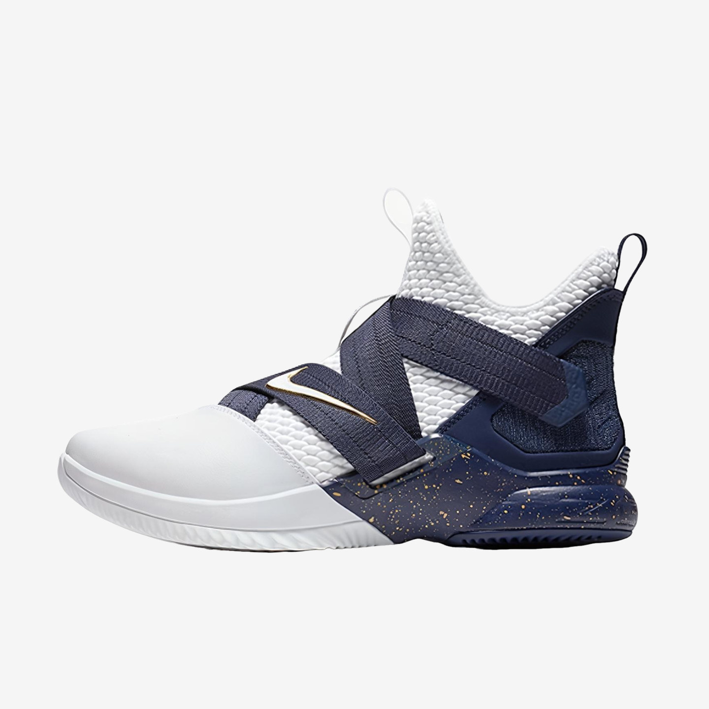 Nike耐克正品zoom soldier 12 Le Bron大童中帮篮球鞋AO2910-100图片