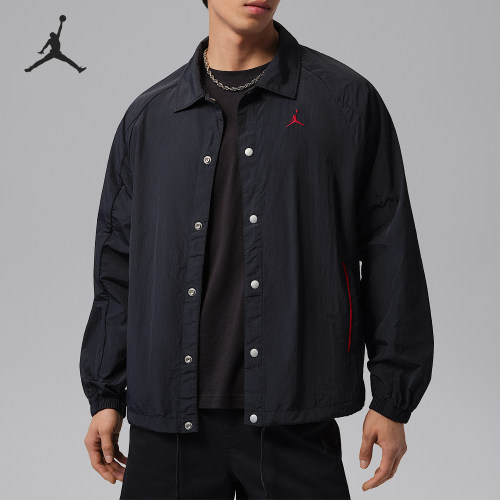 Nike/耐克正品Jordan Brooklyn男士梭织经典防晒夹克II5319-010