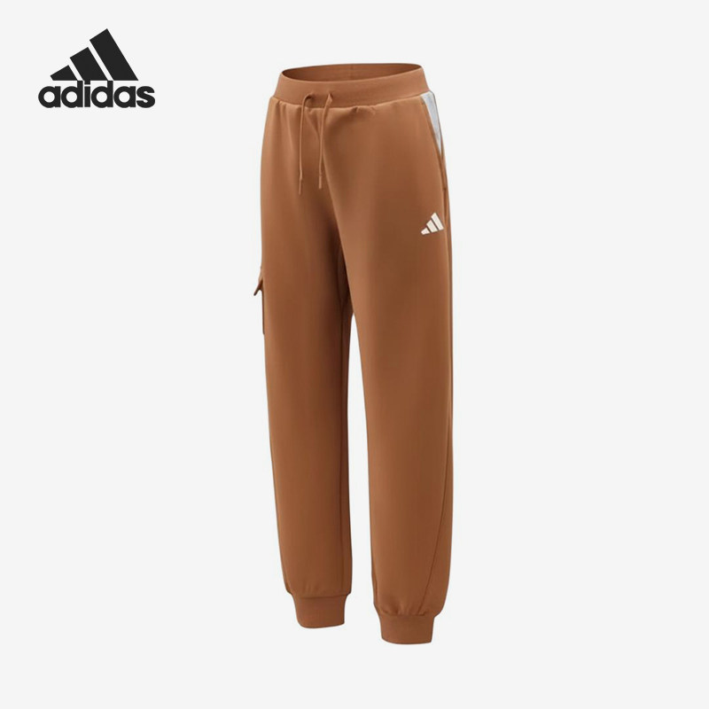 Adidas/阿迪达斯正品LKKN中腰中小童儿童系带经典休闲长裤KH0241