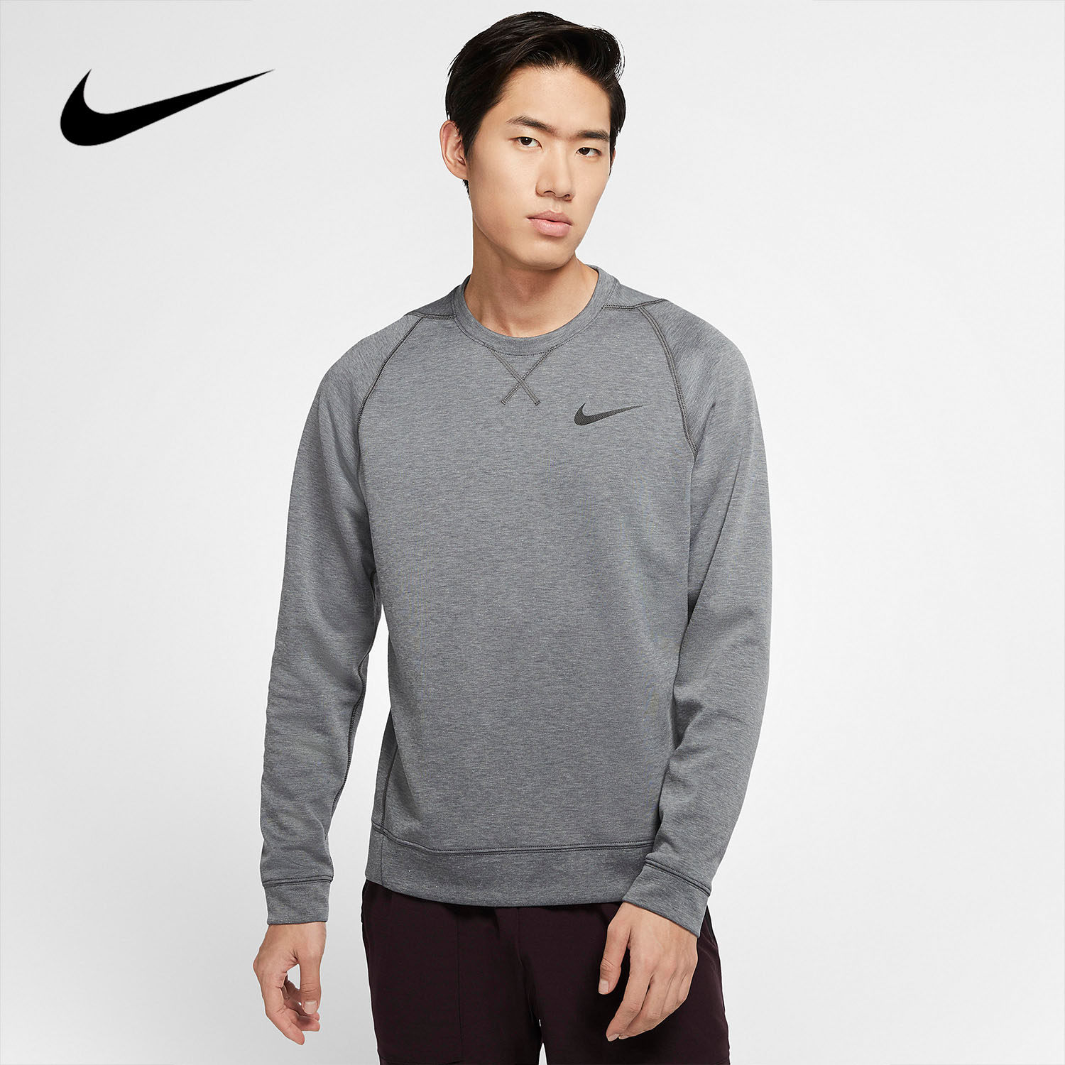 Nike/耐克正品当季新款 NIKE DRY 男子圆领运动套头衫 CT6012,运动服/休闲服装,运动卫衣/套头衫,淘宝优惠券,粉丝福利购,淘宝优惠卷