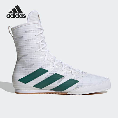 Adidas/阿迪达斯正品BOX HOG 4男女拳击中高帮运动板鞋IH2731