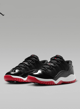 Nike/耐克正品JORDAN小童漆皮运动缓震耐磨经典篮球鞋FV5116-006